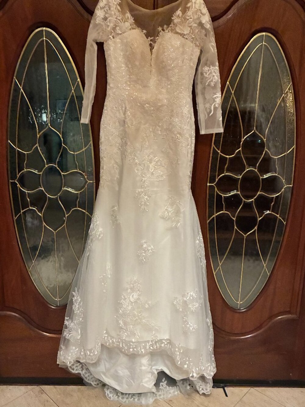 Elegant Wedding Dress with Train